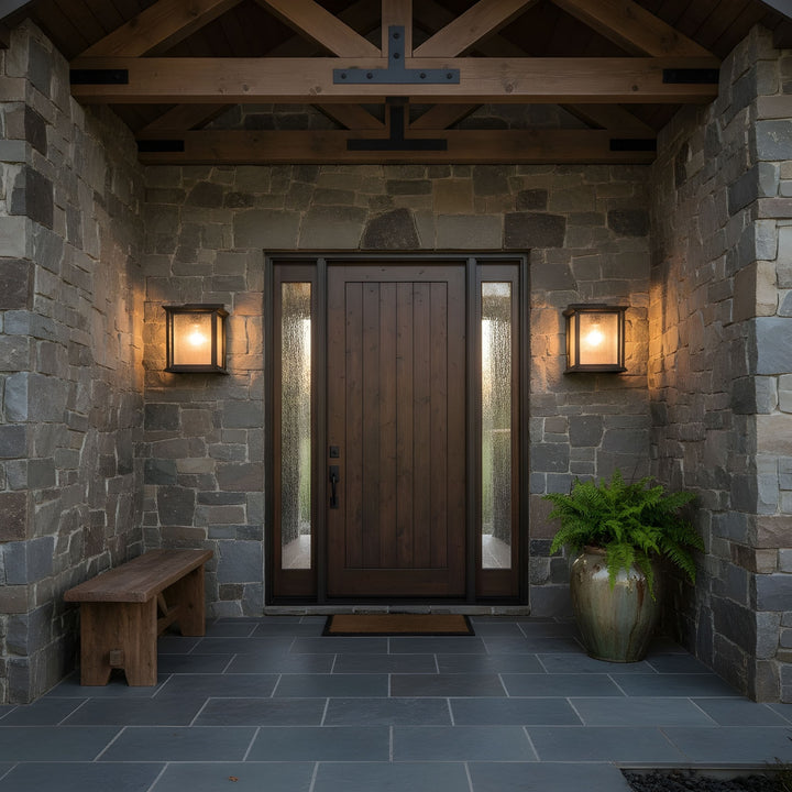 Generation Lighting Canada - GLO1201TXB - Lantern - Audley - Textured Black