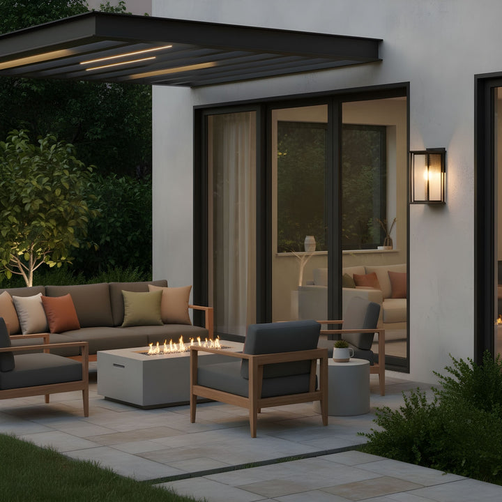 Generation Lighting Canada - GLO1211TXB - Lantern - Audley - Textured Black