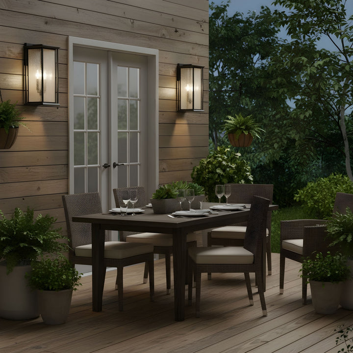 Generation Lighting Canada - GLO1222TXB - Lantern - Audley - Textured Black