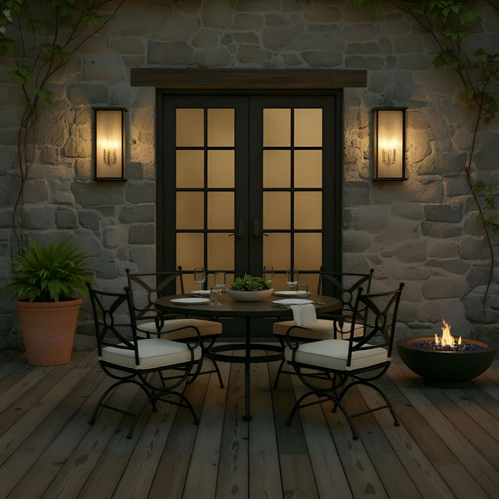 Generation Lighting Canada - GLO1233TXB - Lantern - Audley - Textured Black