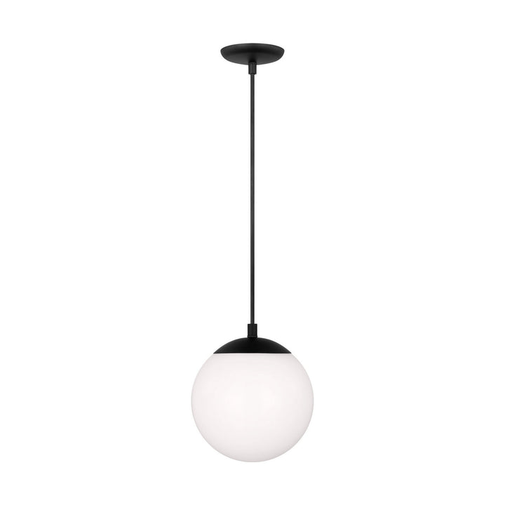 Visual Comfort Studio Canada - 6018-112 - One Light Pendant - Leo - Hanging Globe - Midnight Black