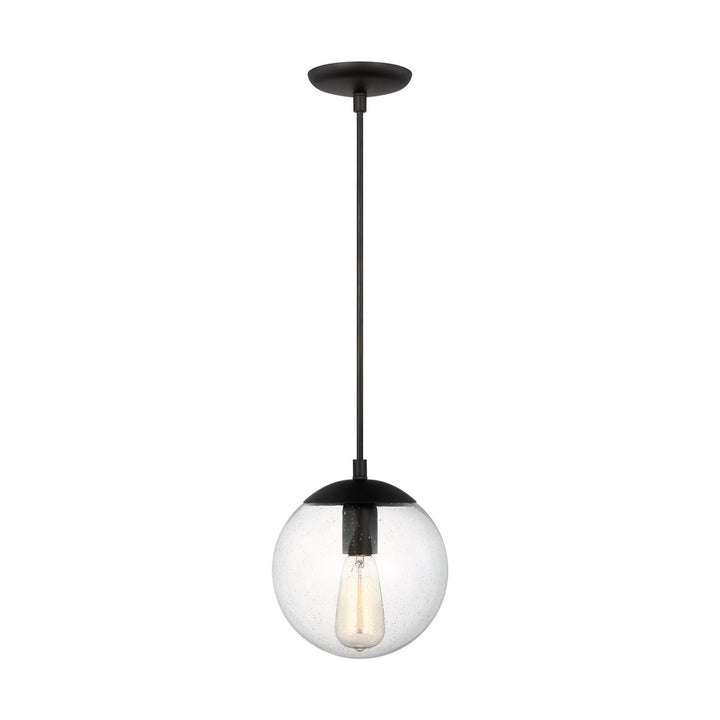 Visual Comfort Studio Canada - 6501801-112 - One Light Pendant - Leo - Hanging Globe - Midnight Black