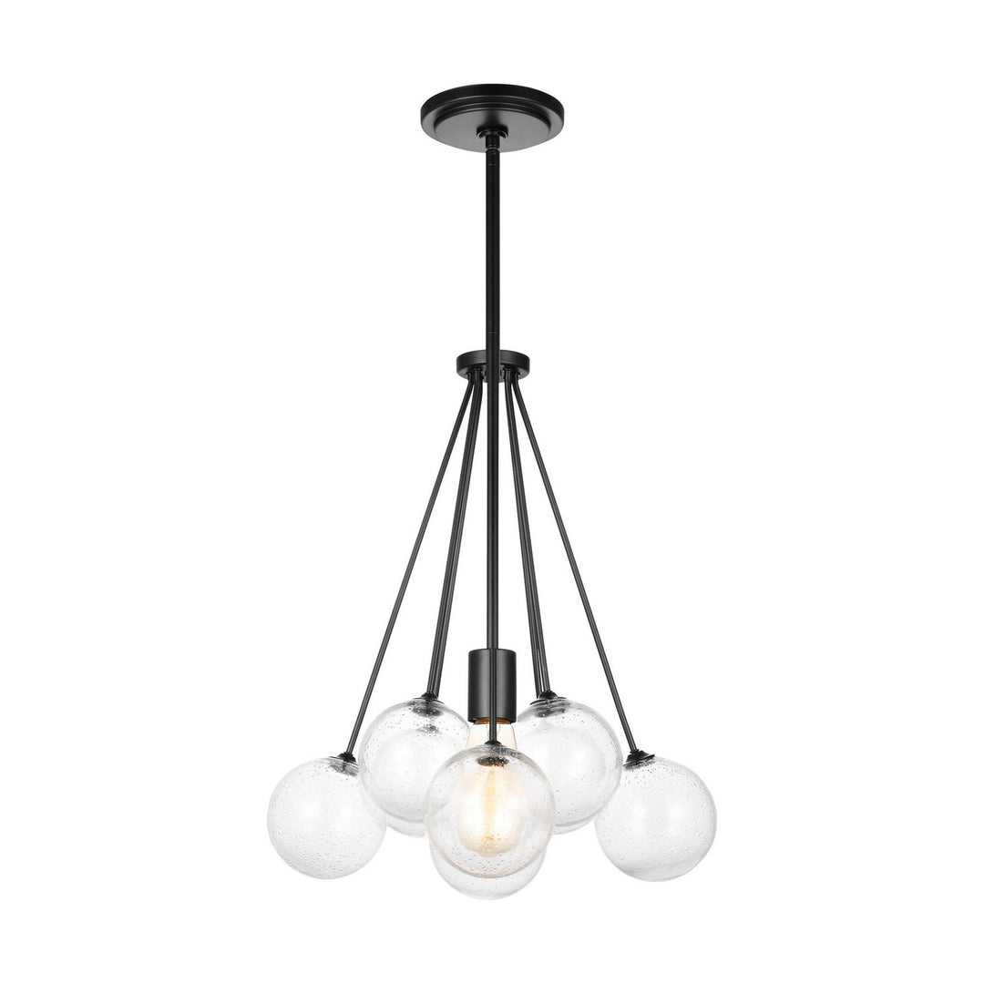 Visual Comfort Studio Canada - 6514301-112 - One Light Pendant - Bronzeville - Midnight Black