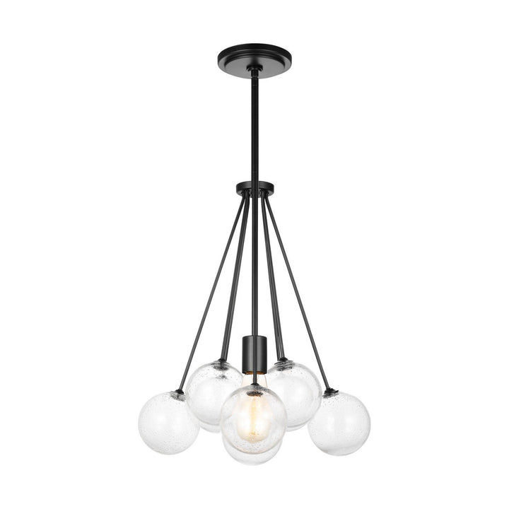 Visual Comfort Studio Canada - 6514301-112 - One Light Pendant - Bronzeville - Midnight Black