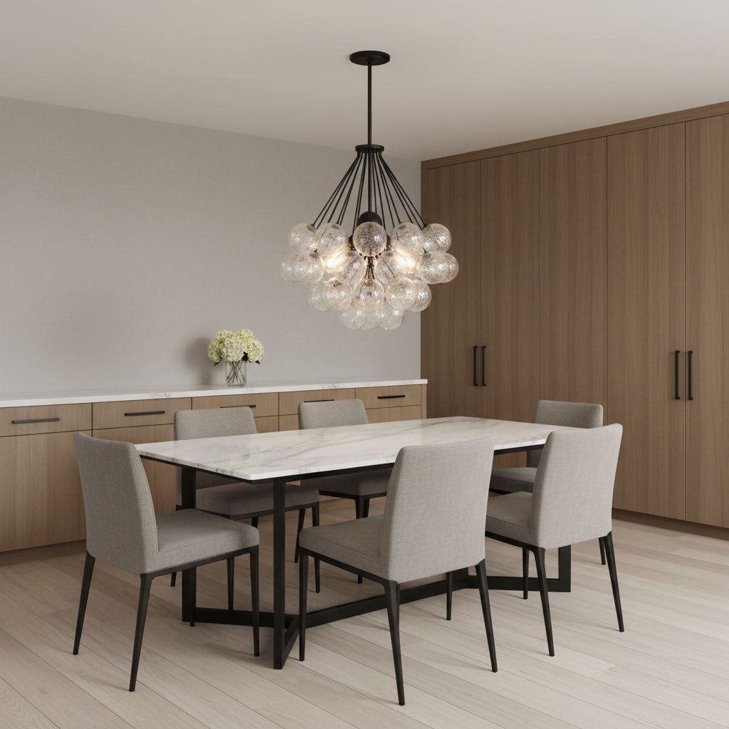 Visual Comfort Studio Canada - 6514303-112 - Three Light Pendant - Bronzeville - Midnight Black