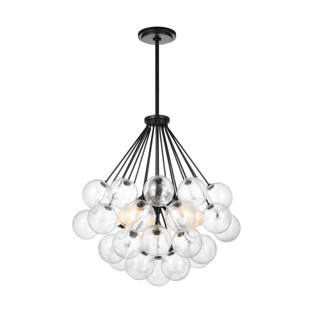 Visual Comfort Studio Canada - 6514303-112 - Three Light Pendant - Bronzeville - Midnight Black