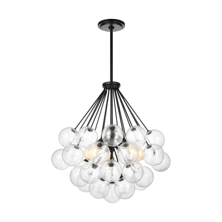 Visual Comfort Studio Canada - 6514303-112 - Three Light Pendant - Bronzeville - Midnight Black