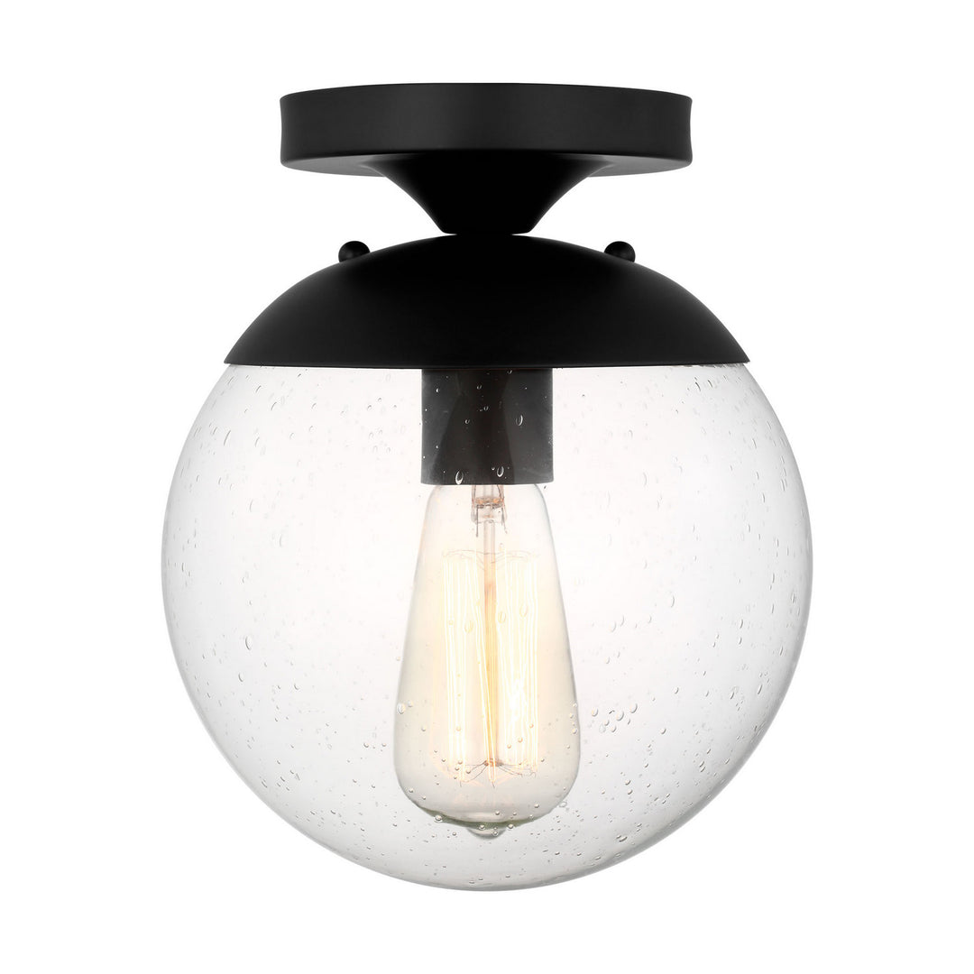 Visual Comfort Studio Canada - 7501801-112 - One Light Pendant - Leo - Hanging Globe - Midnight Black