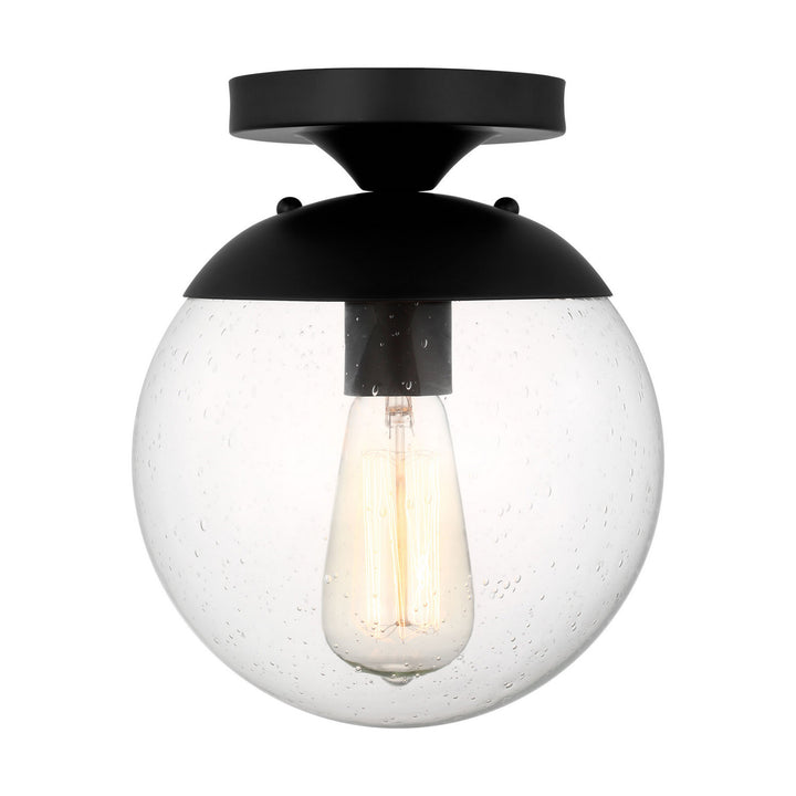 Visual Comfort Studio Canada - 7501801-112 - One Light Pendant - Leo - Hanging Globe - Midnight Black
