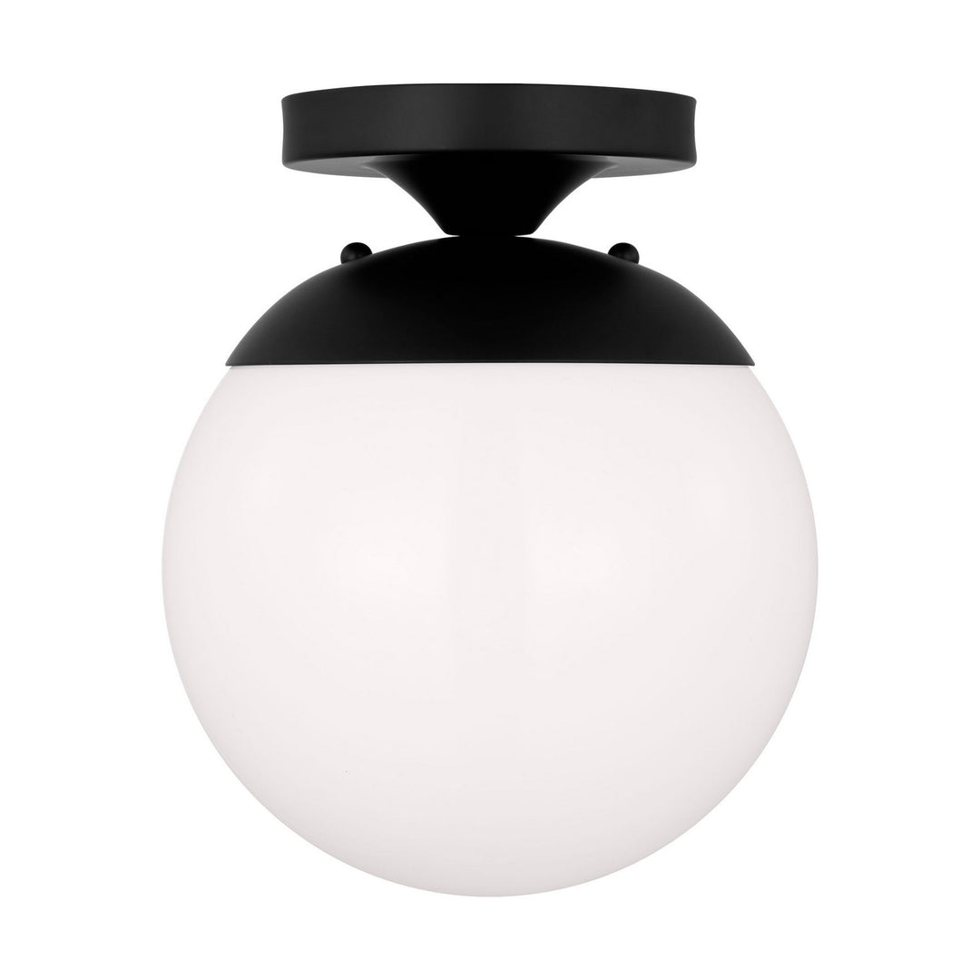 Visual Comfort Studio Canada - 7518-112 - One Light Wall / Semi-Flush Mount - Leo - Hanging Globe - Midnight Black