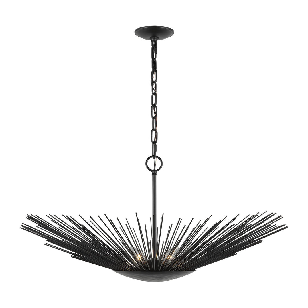 Visual Comfort Studio Canada - AP1084AI - One Light Pendant - Helios - Aged Iron