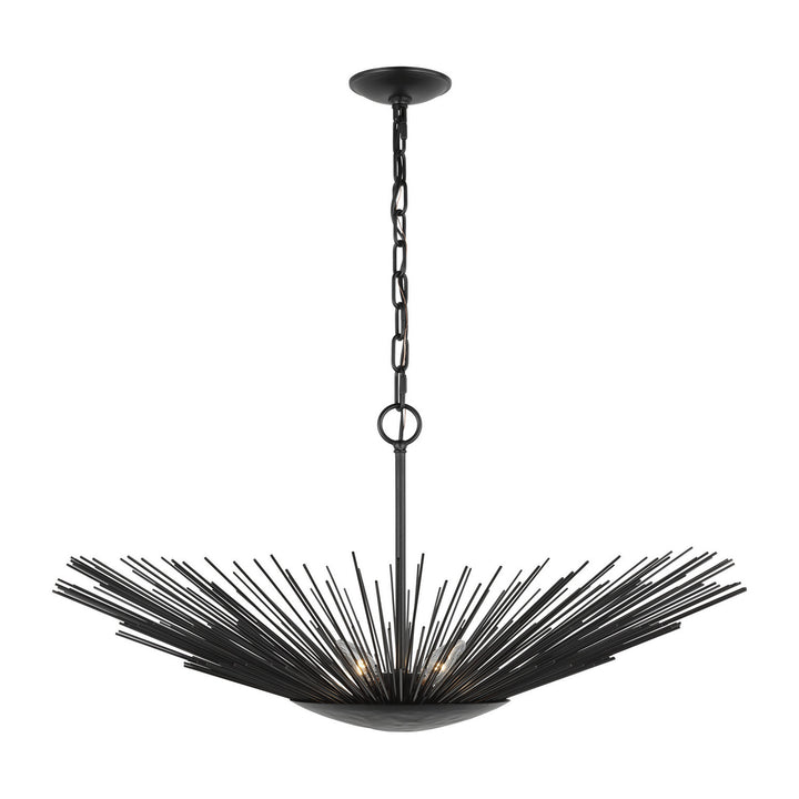 Visual Comfort Studio Canada - AP1084AI - One Light Pendant - Helios - Aged Iron