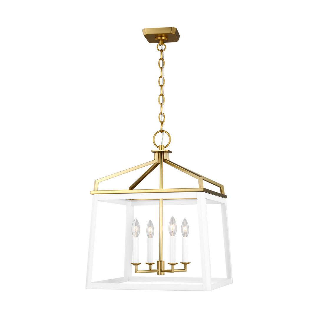 Visual Comfort Studio Canada - CC1554MWTBBS - Four Light Lantern - Carlow - Matte White
