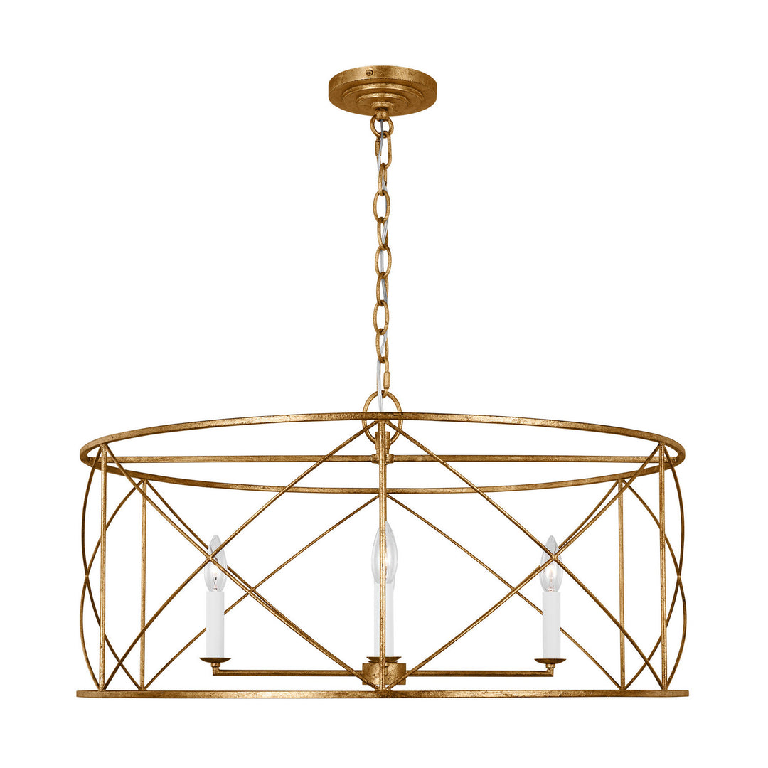 Visual Comfort Studio Canada - CC1624ADB - Four Light Chandelier - Beatrix - Antique Gild