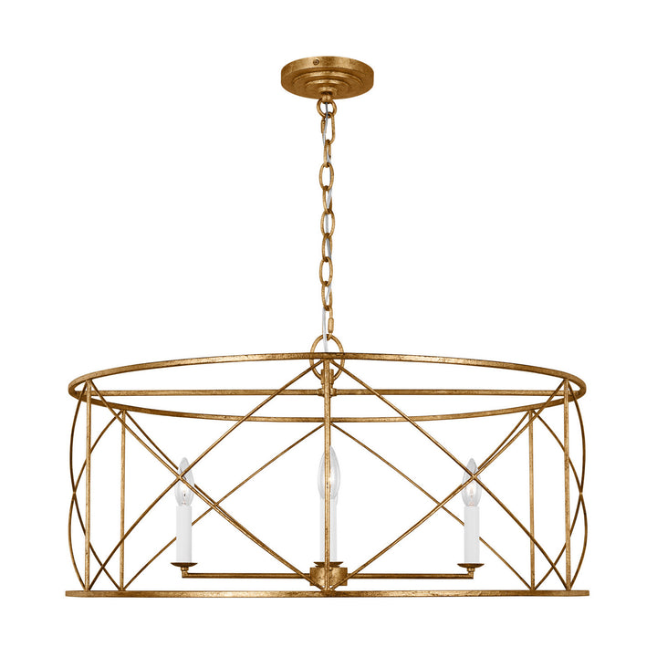 Visual Comfort Studio Canada - CC1624ADB - Four Light Chandelier - Beatrix - Antique Gild