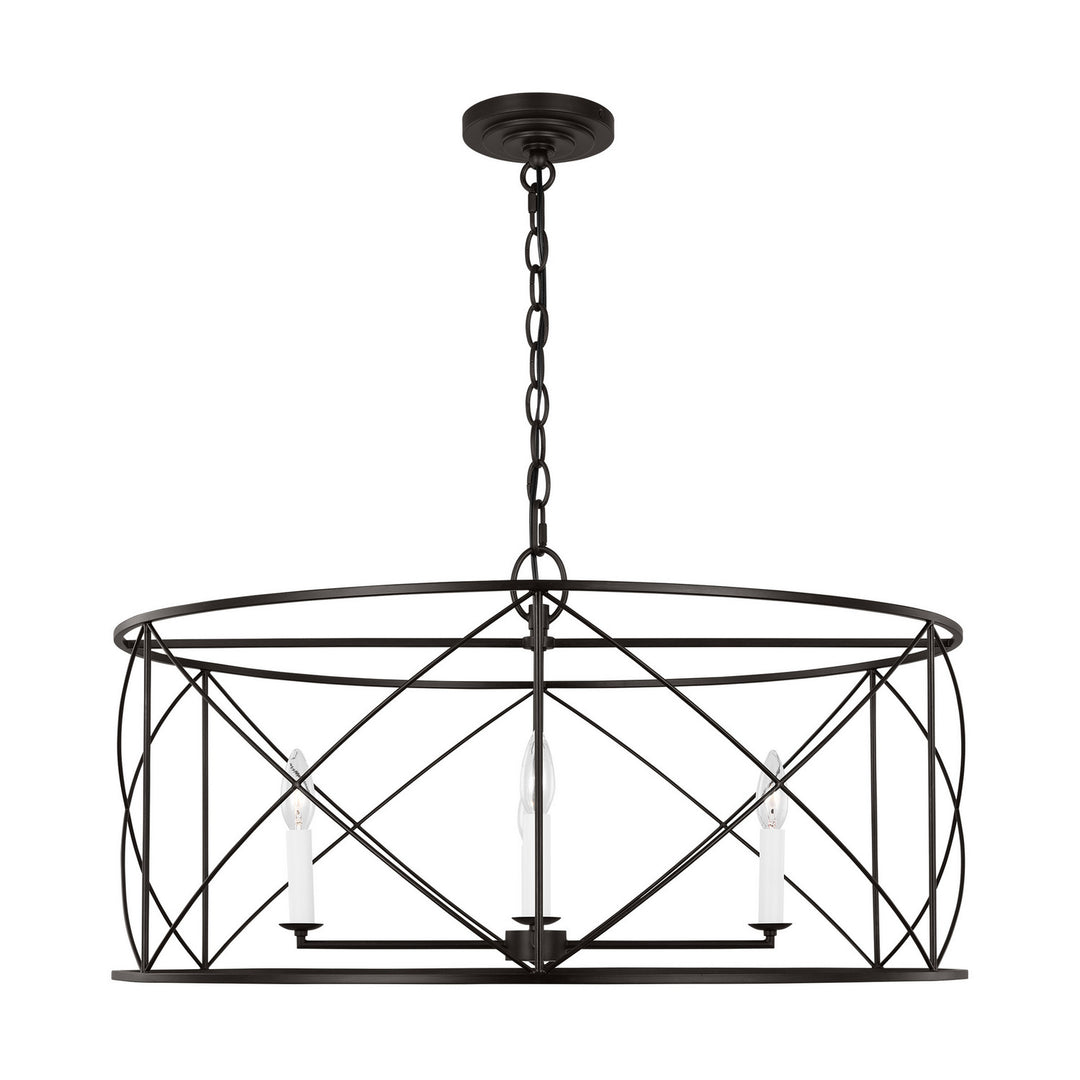Visual Comfort Studio Canada - CC1624AI - Four Light Chandelier - Beatrix - Aged Iron