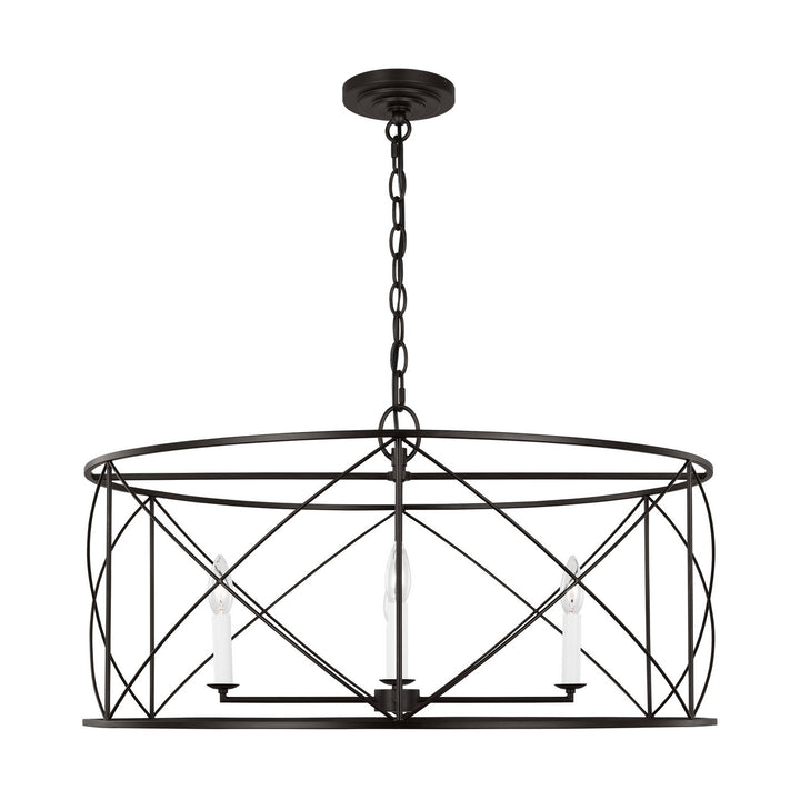 Visual Comfort Studio Canada - CC1624AI - Four Light Chandelier - Beatrix - Aged Iron