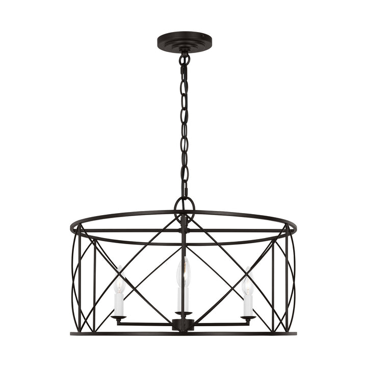 Visual Comfort Studio Canada - CC1634AI - Four Light Chandelier - Beatrix - Aged Iron