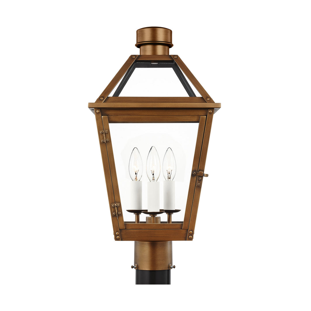Visual Comfort Studio Canada - CO1413NCP - Three Light Post Mount - Hyannis - Natural Copper