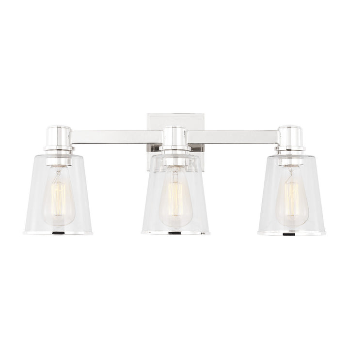 Visual Comfort Studio Canada - CV1033PN - Three Light Bath Vanity - Alessa - Polished Nickel
