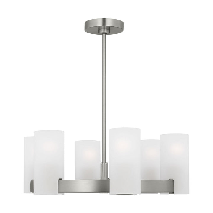Visual Comfort Studio Canada - DJC1156BS - Six Light Chandelier - Rhode - Brushed Steel