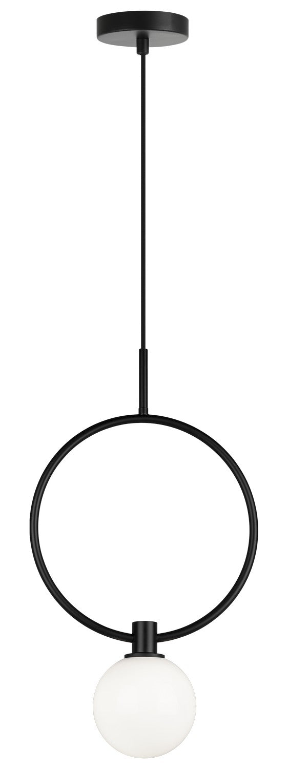 Matteo Canada - C71301BKOP - One Light Pendant - Averley - Black