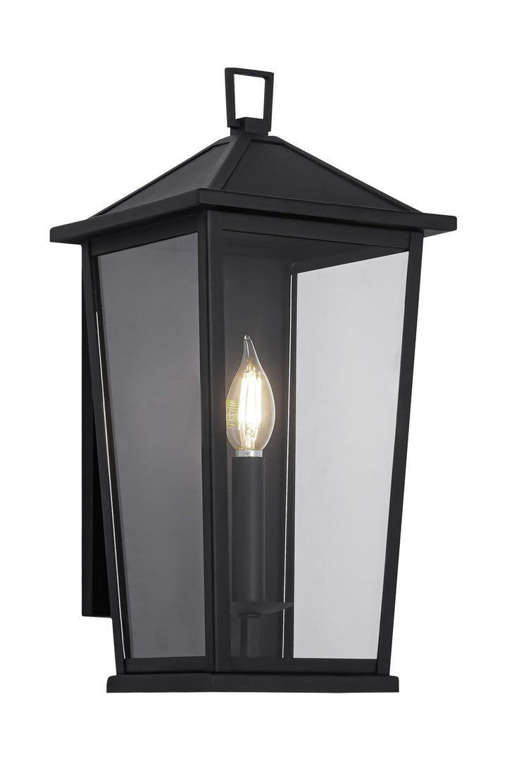Matteo Canada - S11901MB - One Light Wall Sconce - Ingress - Matte Black