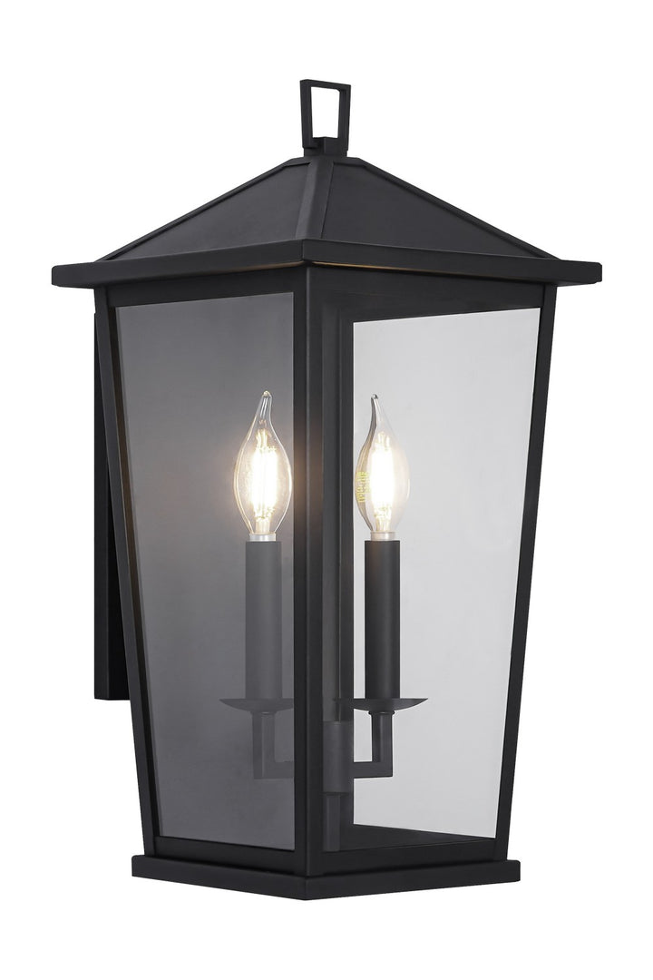 Matteo Canada - S11902MB - Two Light Wall Sconce - Ingress - Matte Black
