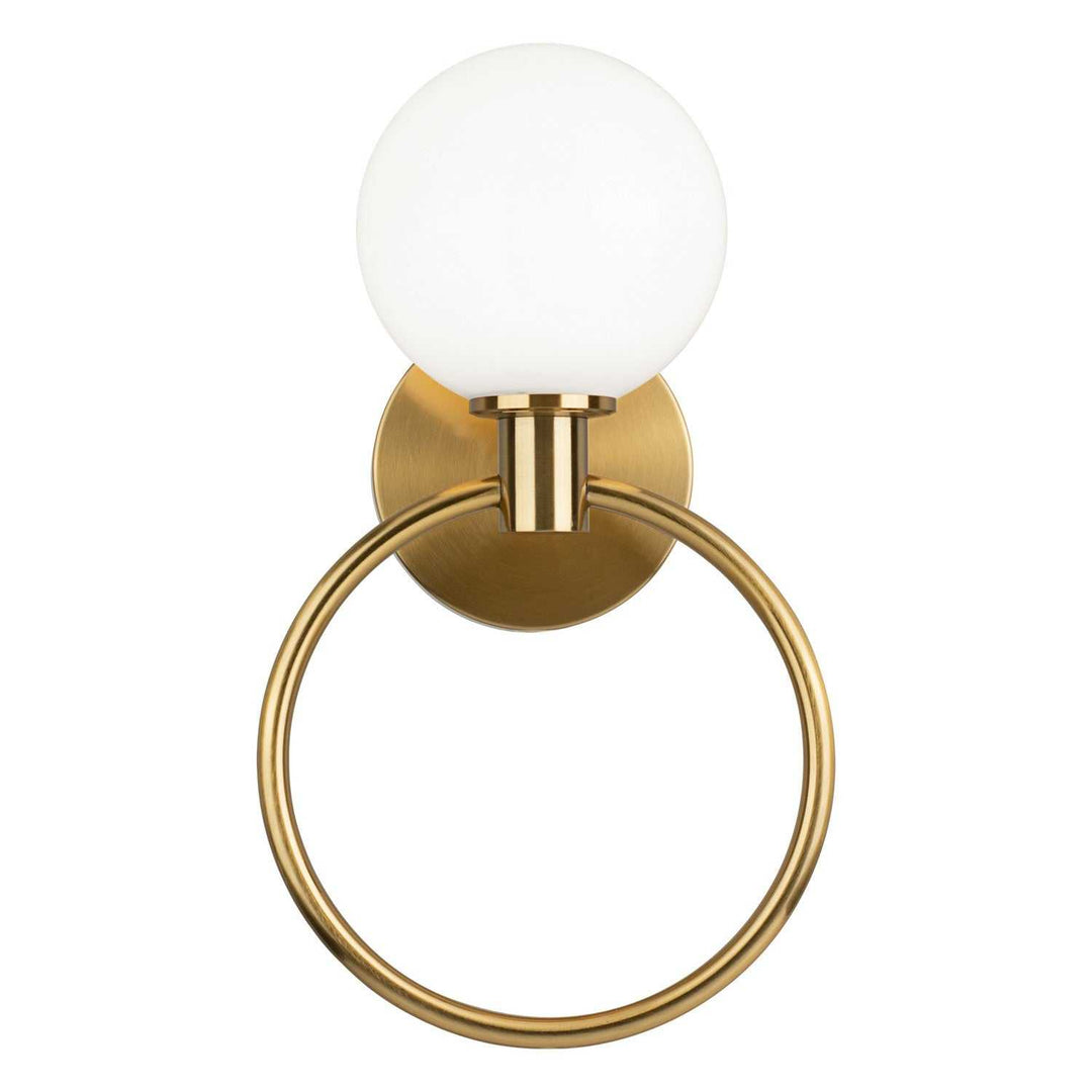 Matteo Canada - W71301AGOP - One Light Wall Sconce - Averley - Aged Gold Brass