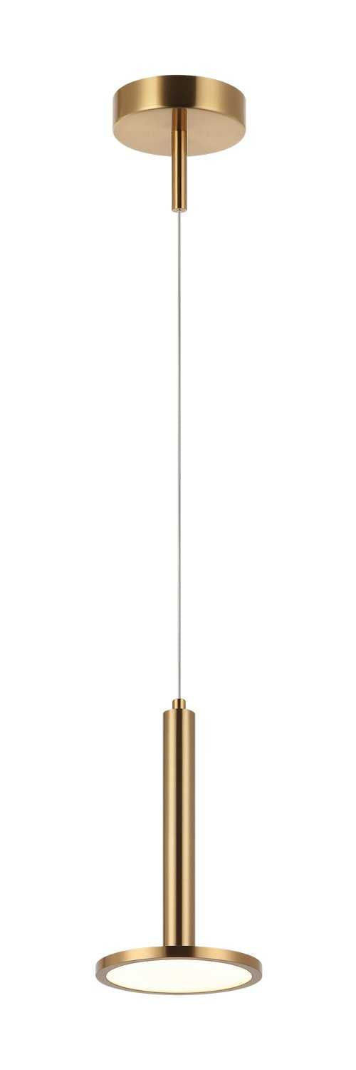 Matteo Canada - C37701AG - LED Pendant - Extraterrestrial - Aged Gold Brass