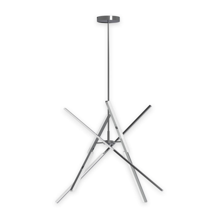 Artcraft Canada - AC7709CH - LED Chandelier - Stix - Chrome