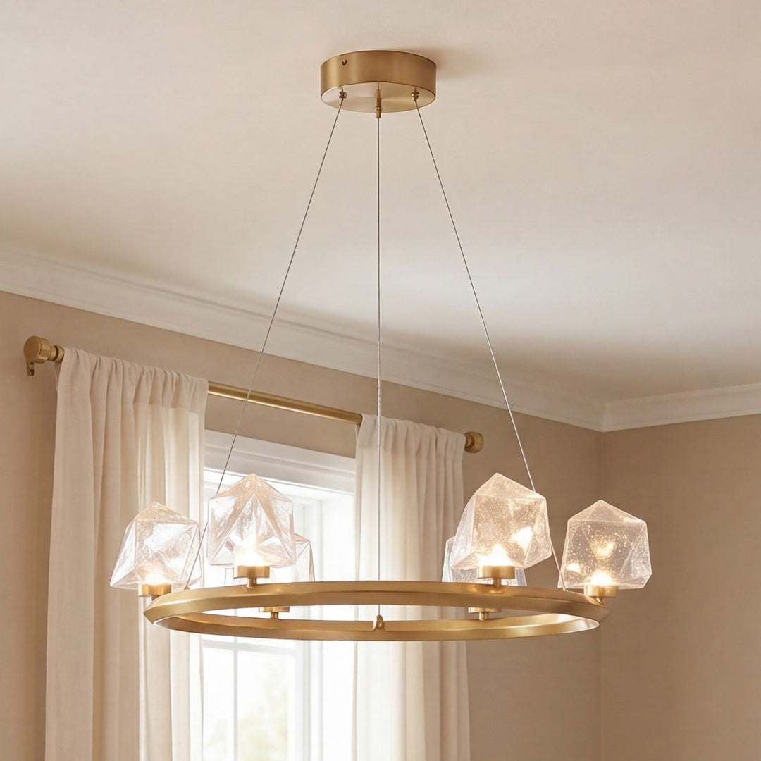 Savoy House - 1-1237-6-322 - LED Chandelier - Castello - Warm Brass