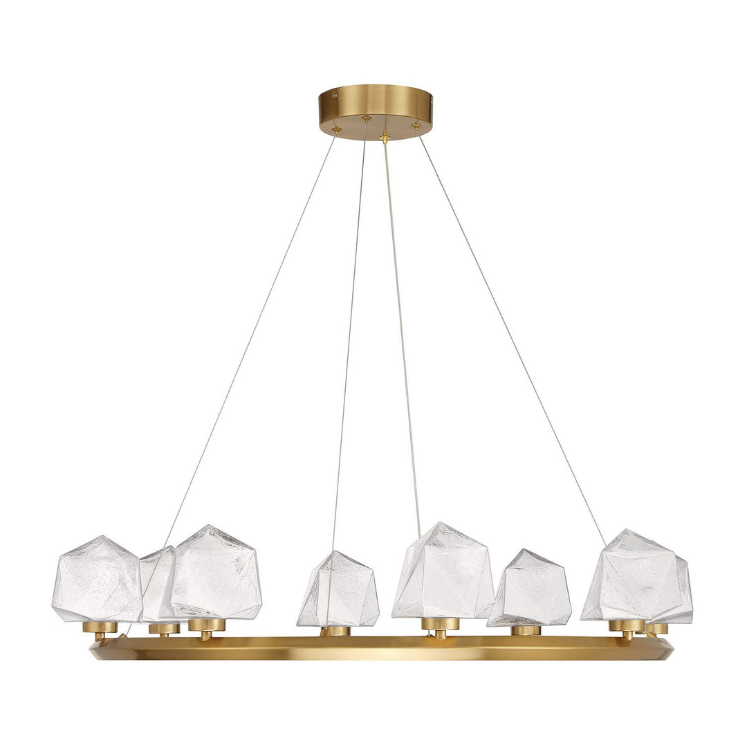 Savoy House - 1-1238-8-322 - LED Chandelier - Castello - Warm Brass