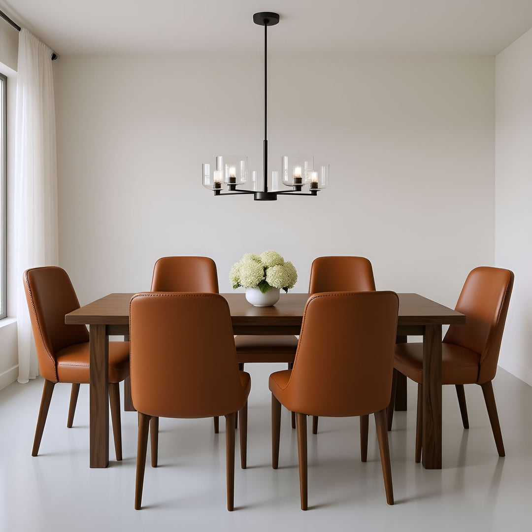 Visual Comfort Studio Canada - DJC1225MBK - Five Light Chandelier - Lochdale - Midnight Black