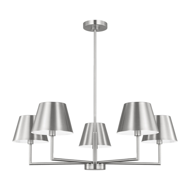 Visual Comfort Studio Canada - DJC1265BS - Five Light Chandelier - Ender - Brushed Nickel