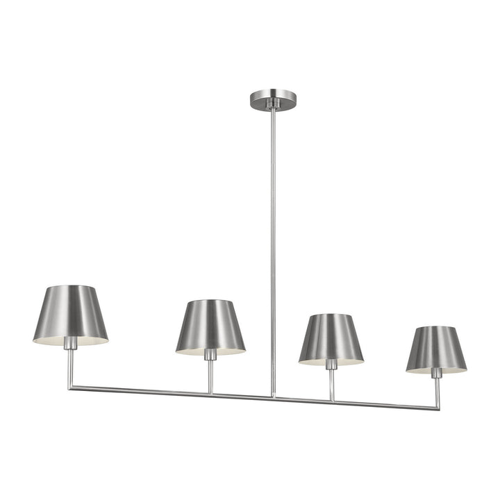 Visual Comfort Studio Canada - DJC1274BS - Four Light Linear Chandelier - Ender - Brushed Nickel