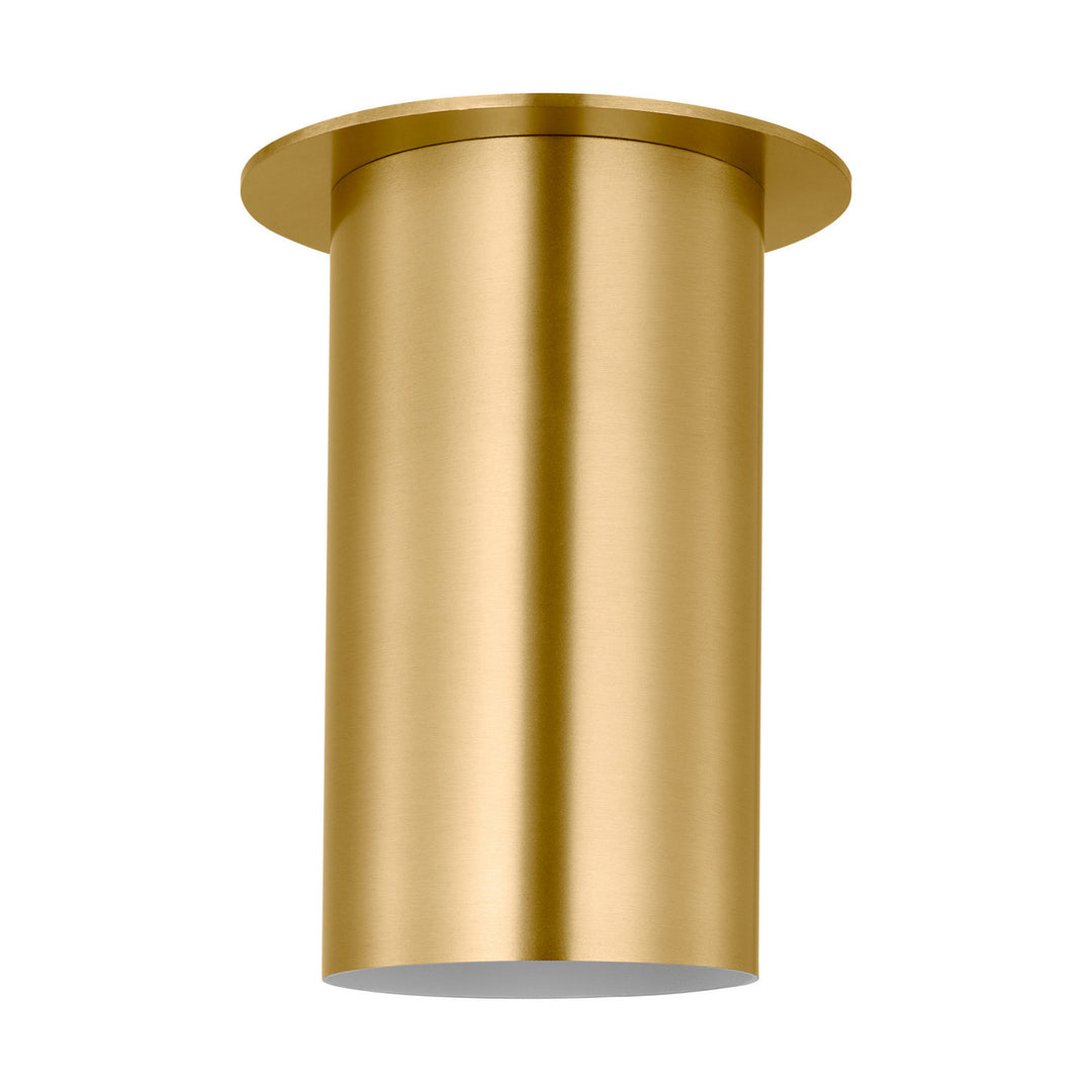 Visual Comfort Studio Canada - DJF1021SB - One Light Flush Mount - Archer - Satin Brass