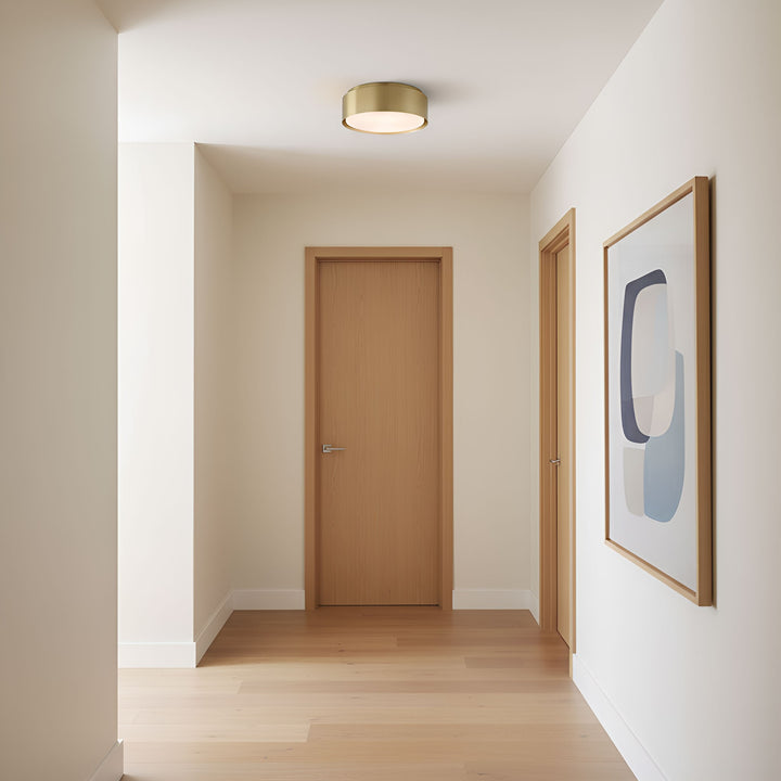 Visual Comfort Studio Canada - DJF1042SB - Two Light Flush Mount - Dartmore - Satin Brass
