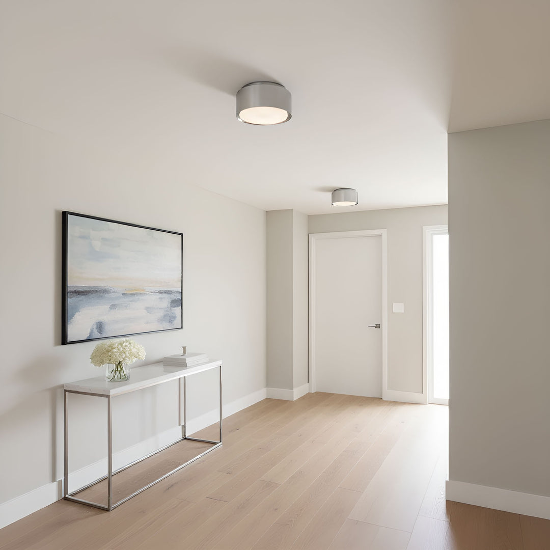 Visual Comfort Studio Canada - DJF1051BS - One Light Flush Mount - Dartmore - Brushed Nickel