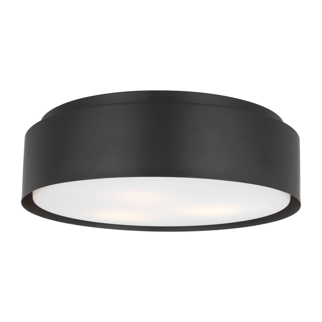 Visual Comfort Studio Canada - DJF1063MBK - Three Light Flush Mount - Dartmore - Midnight Black