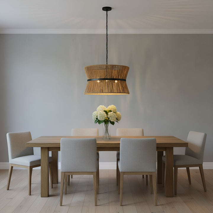 Visual Comfort Studio Canada - DJP1063MBK - Three Light Pendant - Thurlo - Midnight Black