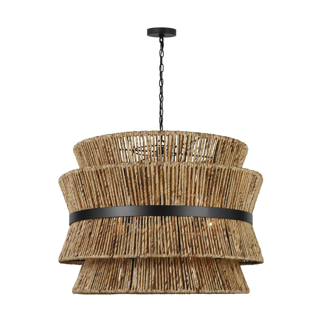 Visual Comfort Studio Canada - DJP1074MBK - Four Light Pendant - Thurlo - Midnight Black