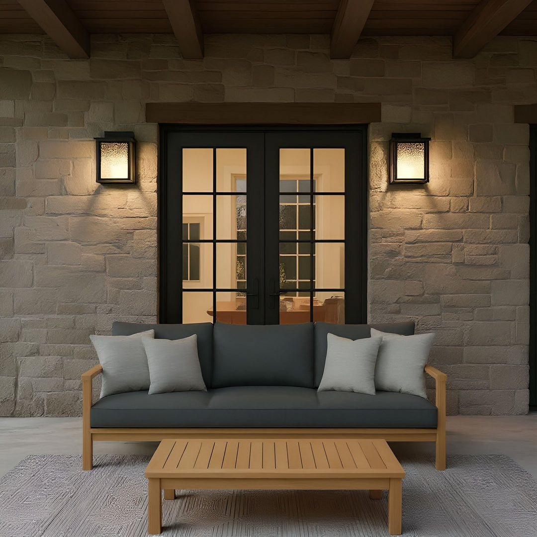 Generation Lighting Canada - GLO1281DL-TXB - Lantern - Audley - Textured Black