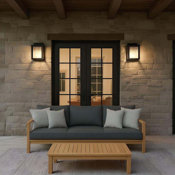 Generation Lighting Canada - GLO1281DL-TXB - Lantern - Audley - Textured Black