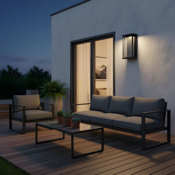 Generation Lighting Canada - GLO1331TXB - Lantern - Faywood - Textured Black