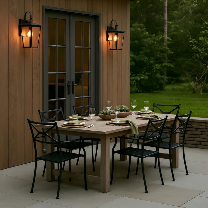 Generation Lighting Canada - GLO1391TXB - Lantern - Linton - Textured Black