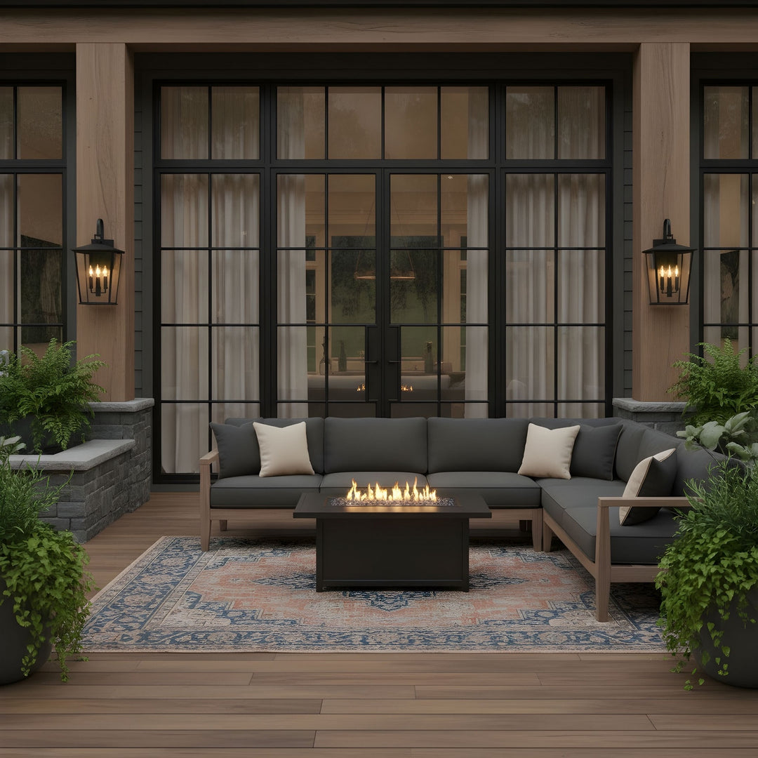 Generation Lighting Canada - GLO1403TXB - Lantern - Linton - Textured Black