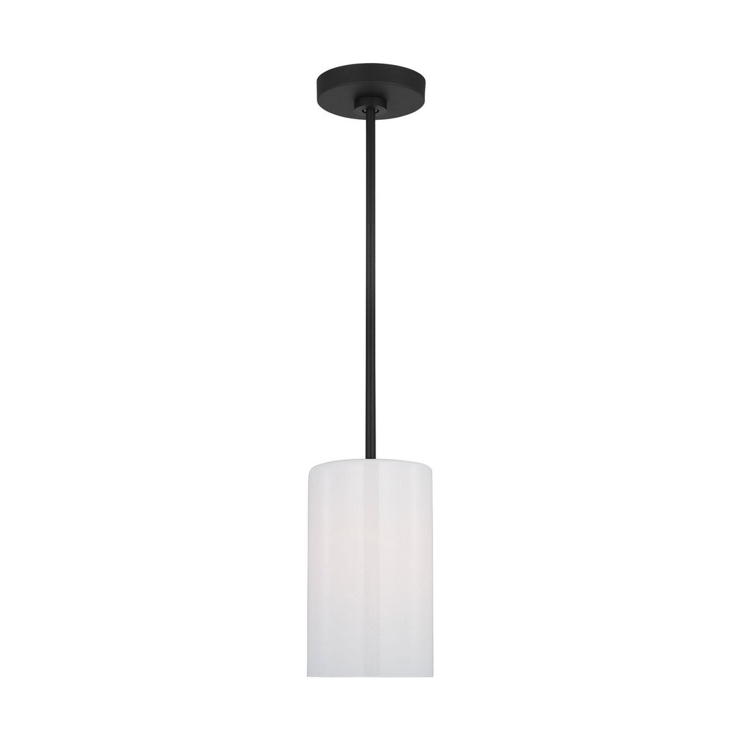 Generation Lighting Canada - GLP1001EN3/MBK - One Light Mini Pendant - Rhett - Midnight Black