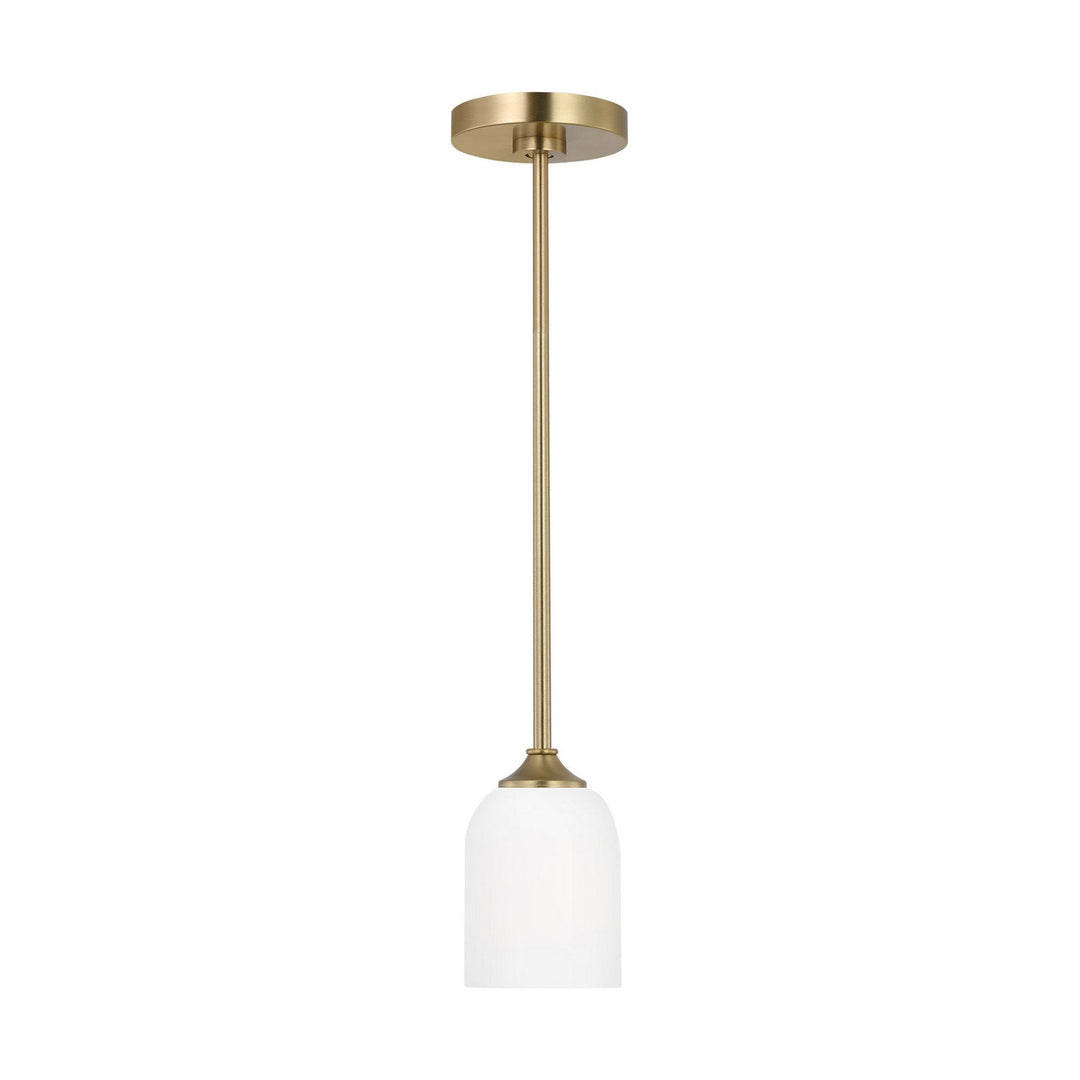 Generation Lighting Canada - GLP1021EN3/SB - One Light Mini Pendant - Emile - Satin Bronze
