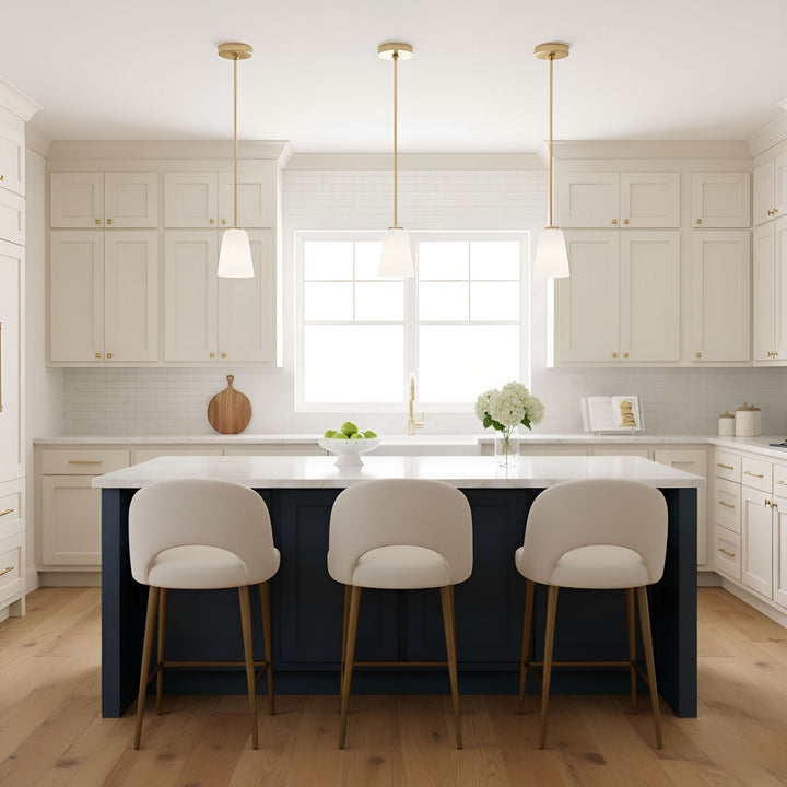 Generation Lighting Canada - GLP1031SB - One Light Mini-Pendant - Miles - Satin Brass